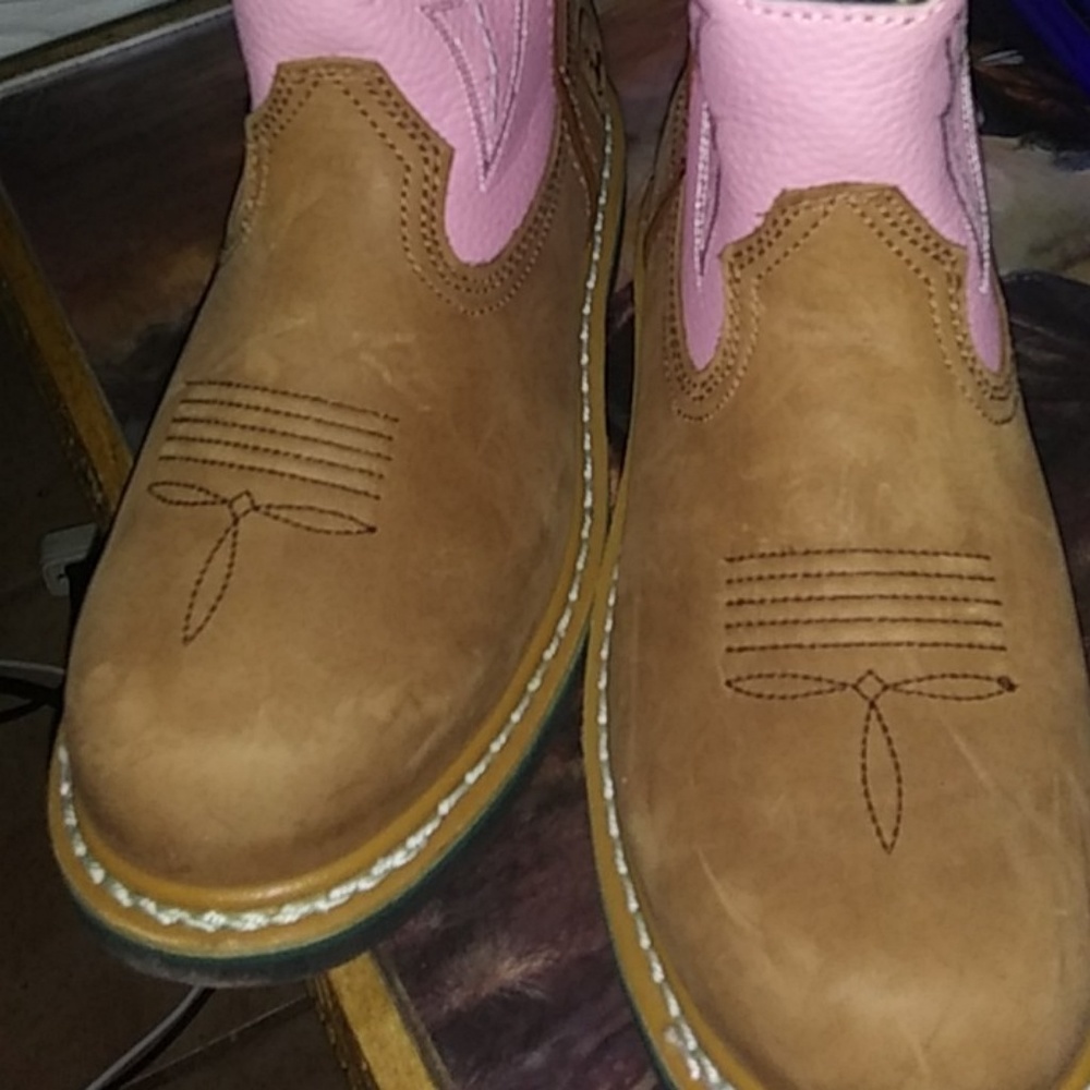 Women s John Deere work boots wore 1 time